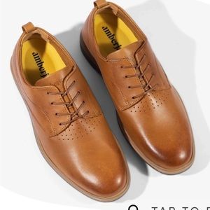 Men’s 13 Amberjack Dress Shoes in Honey - Like New - Worn Once